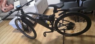 Bicicleta Eléctrica Negra