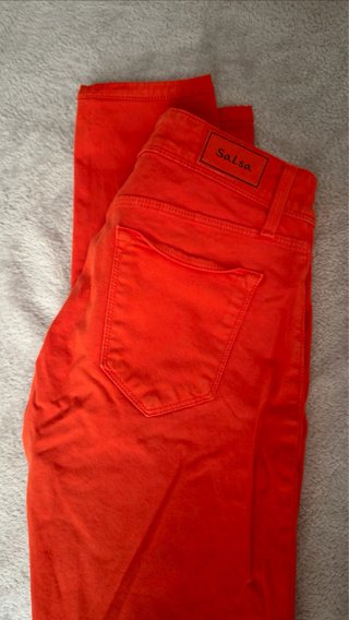 Pantalón Salsa Jeans Mujer Colette Rojo