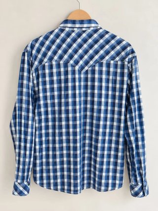 Camisa Levi's Cuadros Azul Talla XL