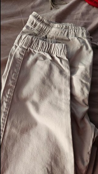 Pantalón Cargo Zara Beige