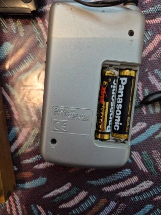 Sony DC:5V AAX2 Batería