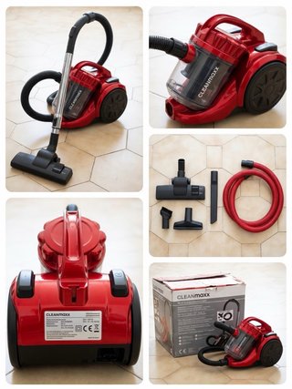 Aspiradora CLEANmaxx Roja