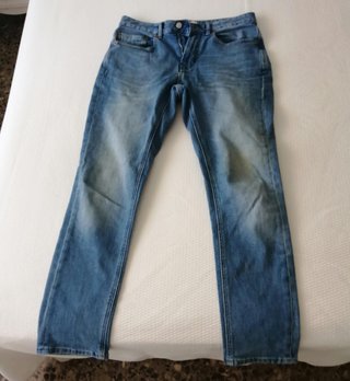 Pantalón vaquero Pull&Bear azul