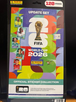 Update Set Panini Mundial 2026 (120 Stickers)