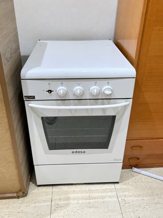Horno con fogones Edesa blanco