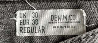 Bermuda Vaquera Gris Denim Co. Talla 38
