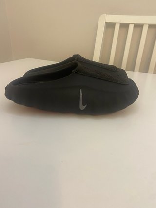 Chanclas Nike Masaje Negro Naranja