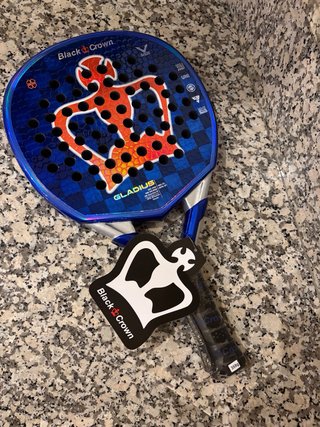 Pala de pádel Black Crown Gladius