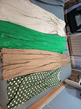 Lote 3 monos y 1 vestido verano
