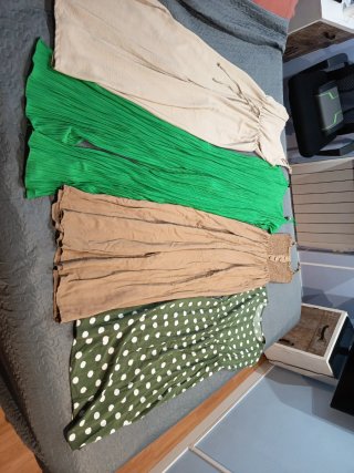 Lote 3 monos y 1 vestido verano