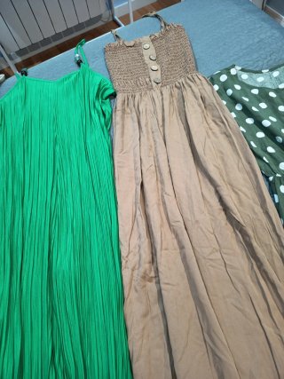 Lote 3 monos y 1 vestido verano