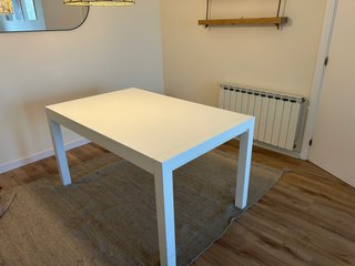 Mesa extensible Kenay blanca 90x140 (190)