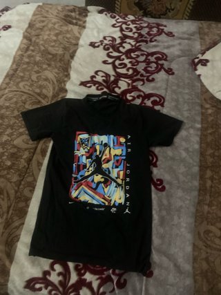 Camiseta Jordan Air Jordan Negra Multicolor