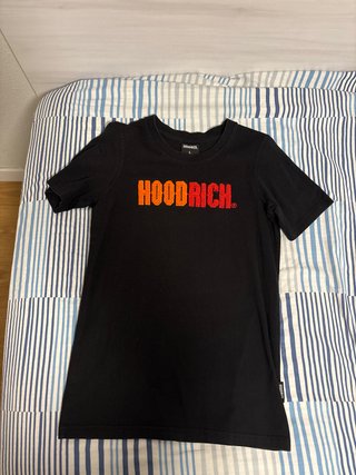 Camiseta HOODRICH Negra Talla L de niños