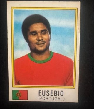 Panini Munchen 1974 Eusebio Portugal