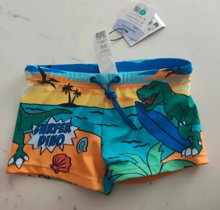 Costume da bagno dinosauro 3-4 anni