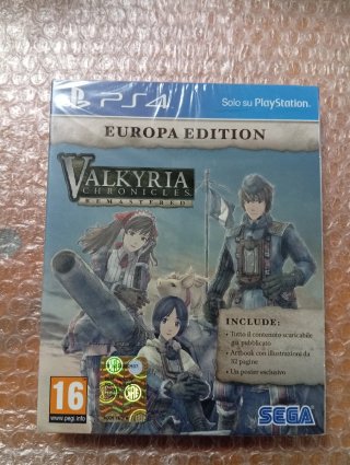 Valkyria Chronicles Remastered Europa Edition PS4