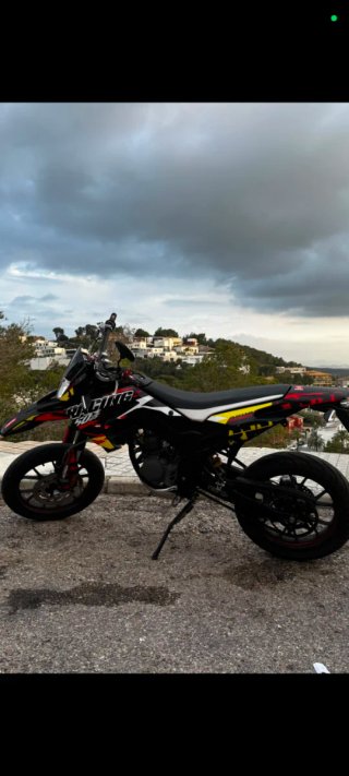 Derbi Senda 50cc Supermotard Negra/Roja