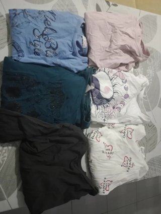Lote Ropa Niña Camisetas Manga Larga