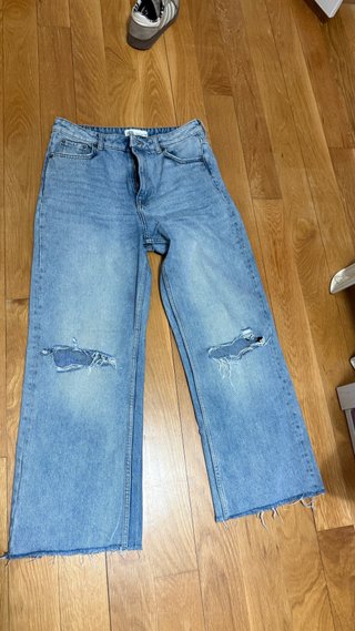 Pantalón vaquero Zara azul