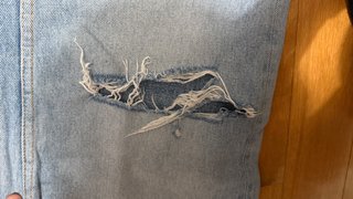 Pantalón vaquero Zara azul