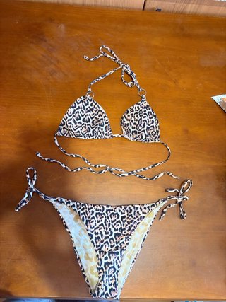 Bikini estampado leopardo