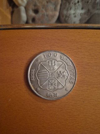 Moneda 100 Pesetas Plata 1966