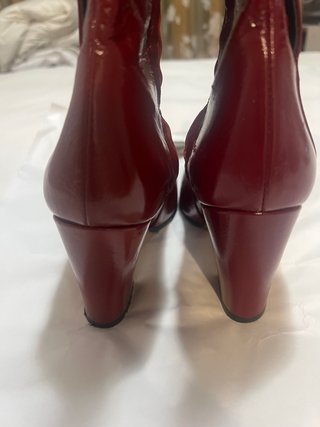 Botines Rojos Zara Talla 38
