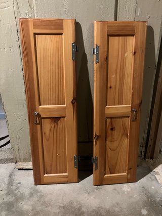 Contraventanas de Madera Rústicas
