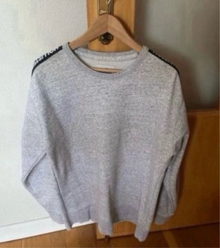 Sudadera Hollister Gris Talla L