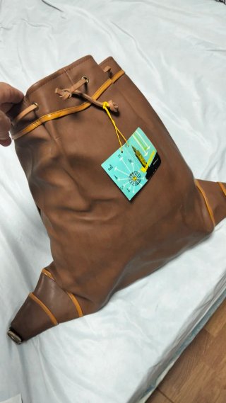 Morral / Zurrón / Mochila Caza Vintage Marrón
