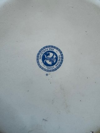 Piatto artistico veneziano in ceramica