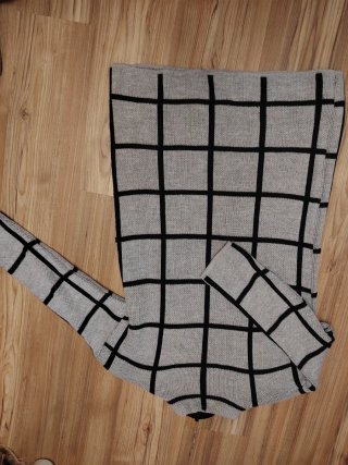 Vestido de punto estampado