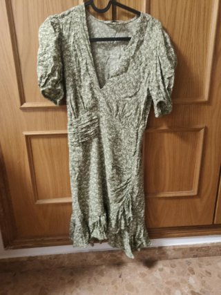 Vestido Verde Estampado