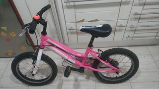 Bicicleta infantil rosa