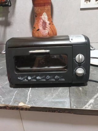 Mini Horno Eléctrico Negro