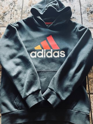 Sudadera Adidas Verde con Logo