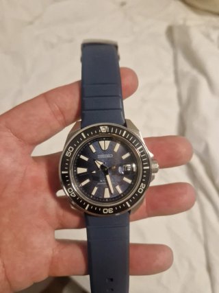 Reloj Seiko Prospex Samurai Manta Ray dark
