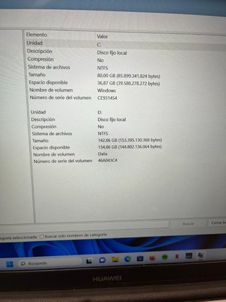 Huawei MateBook i3 8GB RAM Windows 11