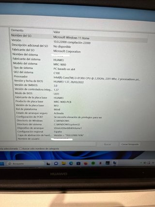 Huawei MateBook i3 8GB RAM Windows 11