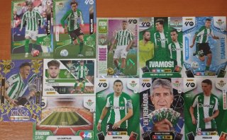 Lote de cromos Real Betis Balompié