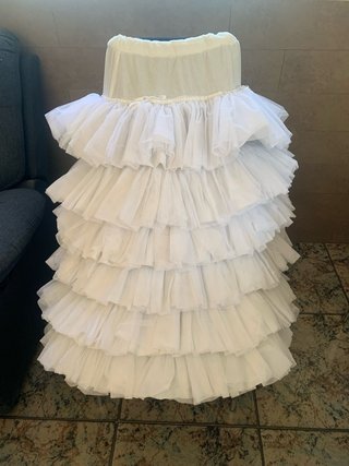 Cancan Fallera Blanco