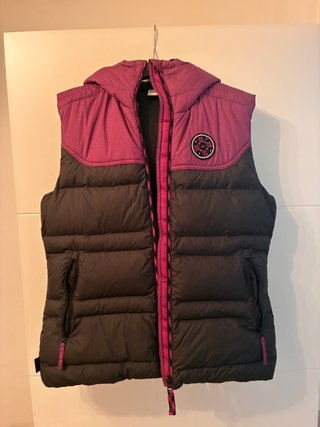 Chaleco Deportivo Mujer Negro y Morado(Rosáceo)