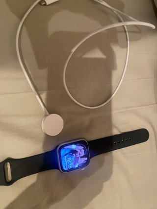 Apple Watch SE 44mm Argento Nero