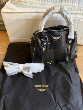 Bolso Zadig & Voltaire Negro con Tachuelas