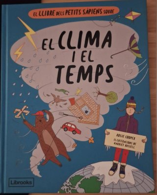 Llibre "El clima i el temps" - Petits Sàpiens