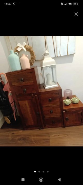 Mobile per ingresso in legno
