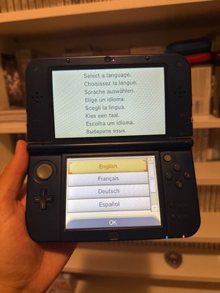 New nintendo 3Ds XL azul (IPS Superior)
