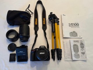 Kit Cámara Nikon D5100 + Accesorios