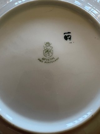 Servizio da tavola in fine porcellana